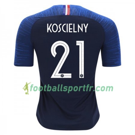Tenue France Koscielny 21 Domicile Coupe du monde 2018 Maillot de Foot